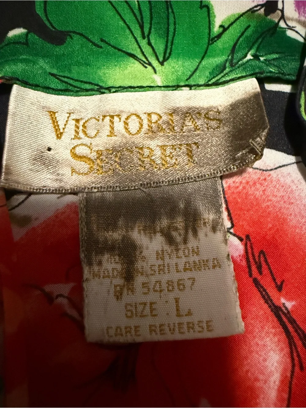 Rare Vintage GOLD LABEL Victoria Secret Slip Dress and Marching Robe Size Large
